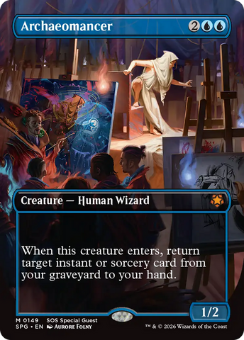Archaeomancer (Borderless) [Secrets of Strixhaven Special Guests]