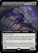 Demon of Fate's Design (Extended Art): (Extended Art, enchantment) [Commander Masters]