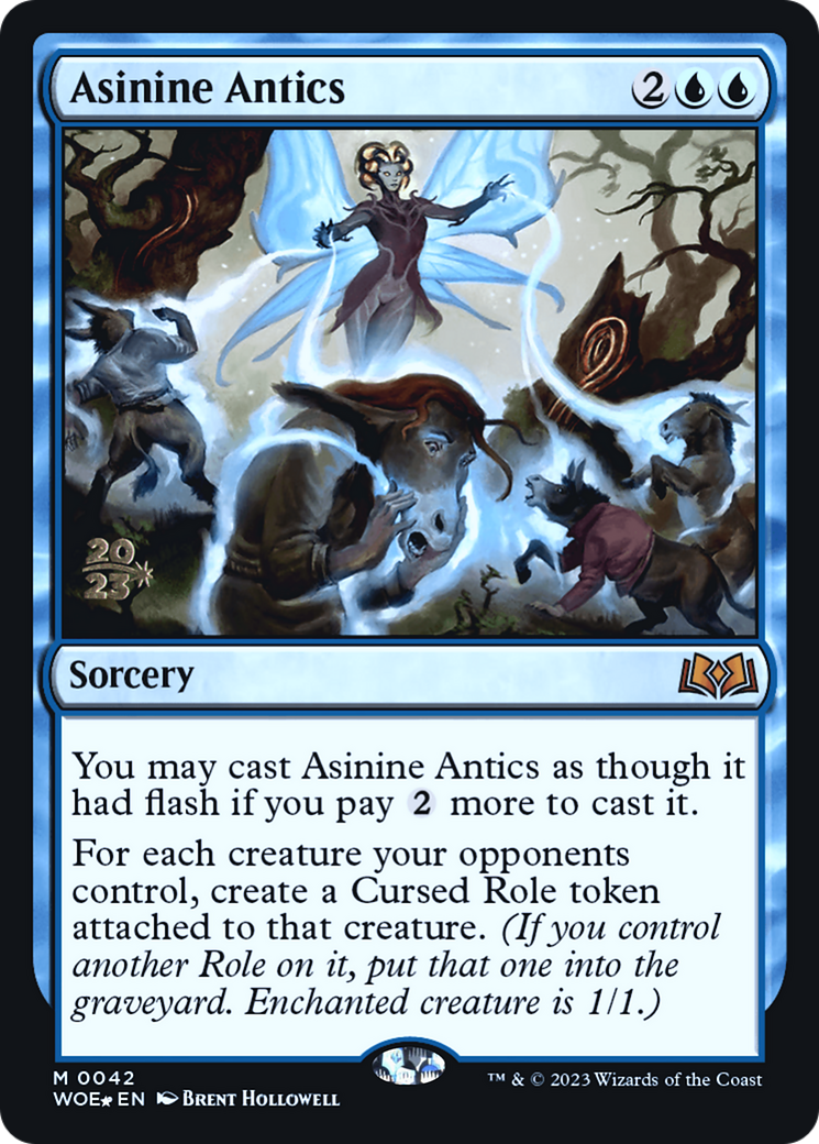 Asinine Antics - Wilds of Eldraine Promos Foil