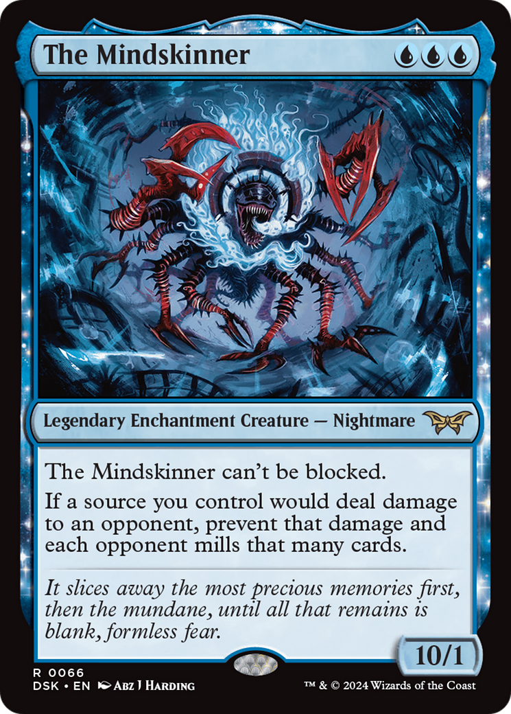 The Mindskinner [Duskmourn: House of Horror]: (enchantment)