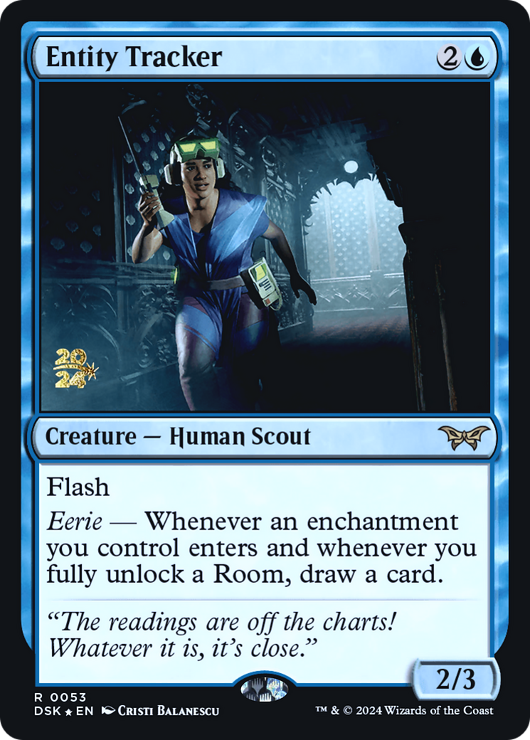 Entity Tracker (0053) [Duskmourn: House of Horror Promos] Foil