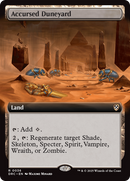 Accursed Duneyard (Extended Art) - Commander: Aetherdrift: (Extended Art)