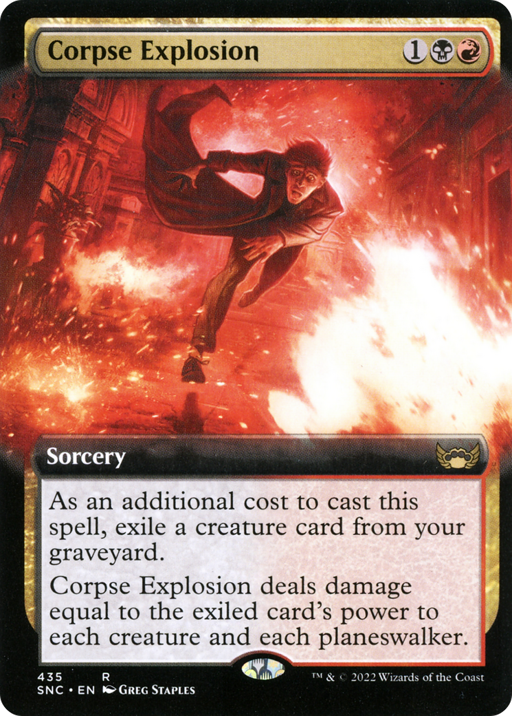 Corpse Explosion (Extended Art): (Extended Art) [Streets of New Capenna]