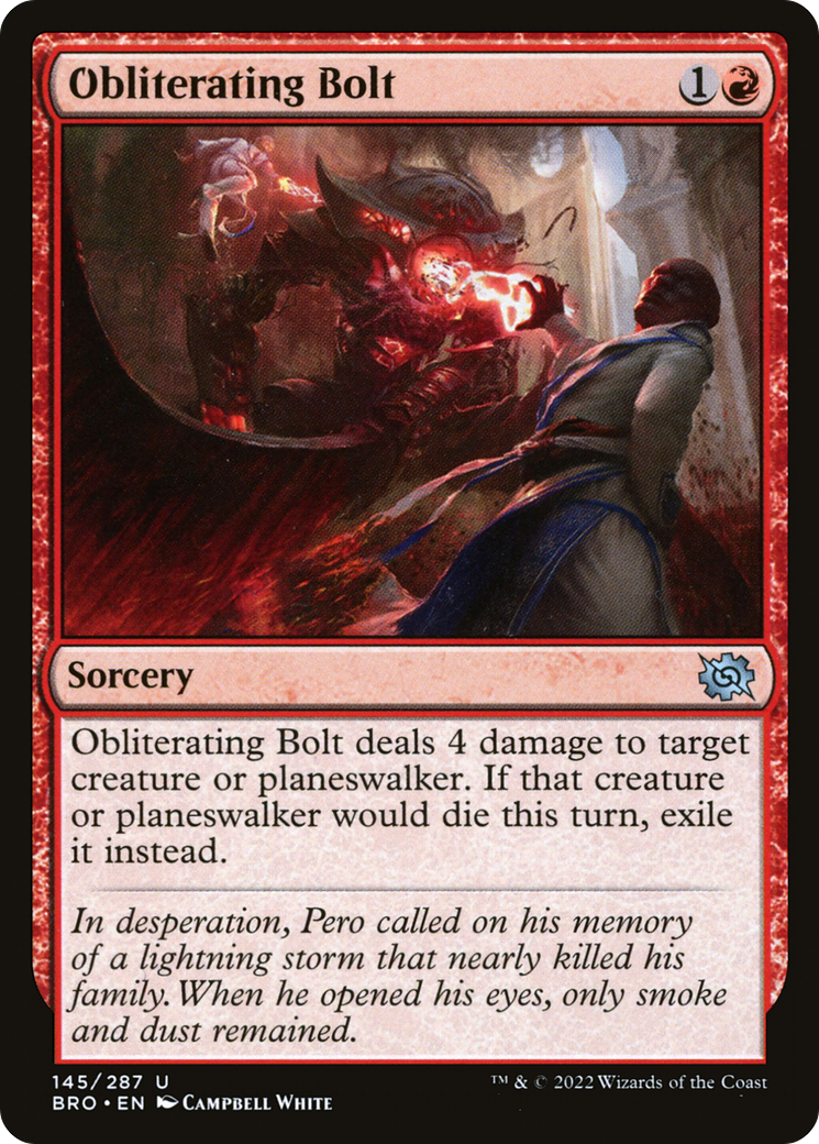 Obliterating Bolt - [The Brothers' War]