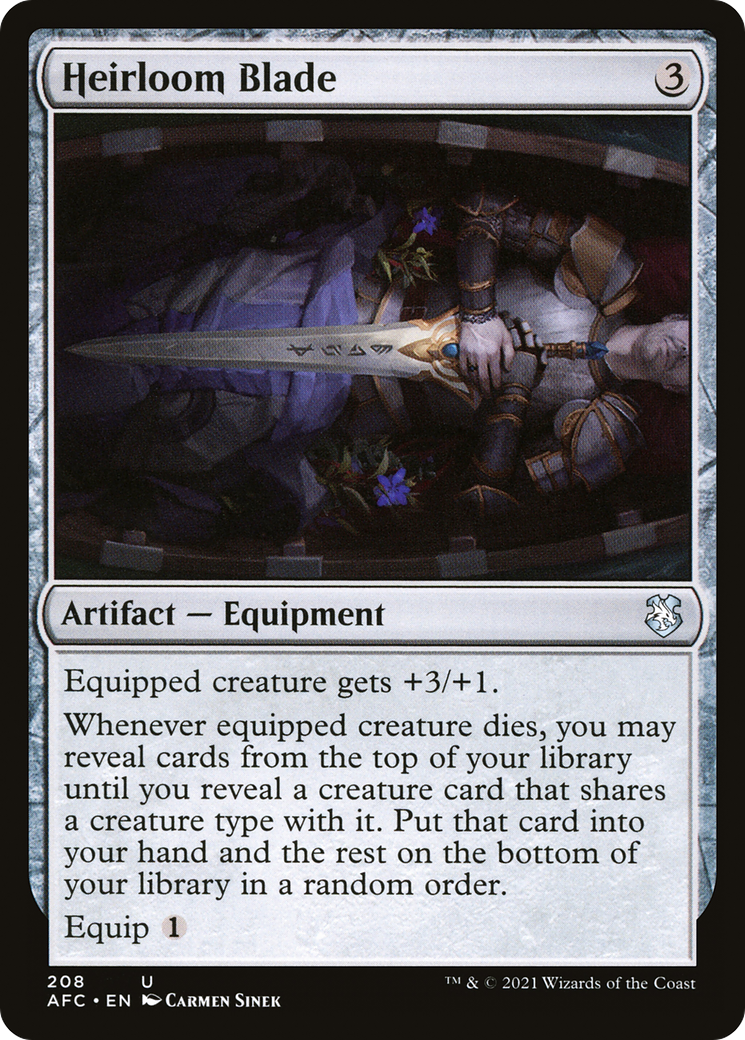 Heirloom Blade [Forgotten Realms Commander]