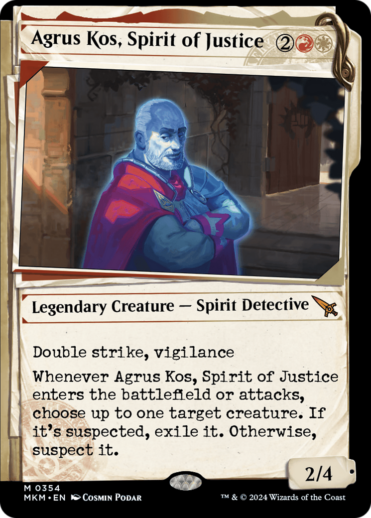 Agrus Kos, Spirit of Justice (Showcase) - Murders at Karlov Manor: (Showcase)