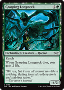 Grasping Longneck: (enchantment) [Duskmourn: House of Horror]