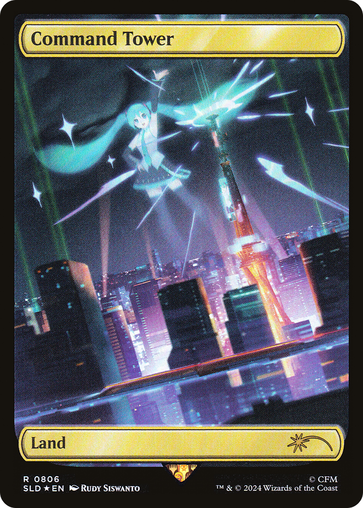 Command Tower (0806) (Borderless) [Secret Lair Drop]