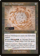 Door to Nothingness (Schematic) (Serial Numbered) [The Brothers' War Retro Artifacts] Foil