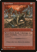 Pyroclasm [The List]