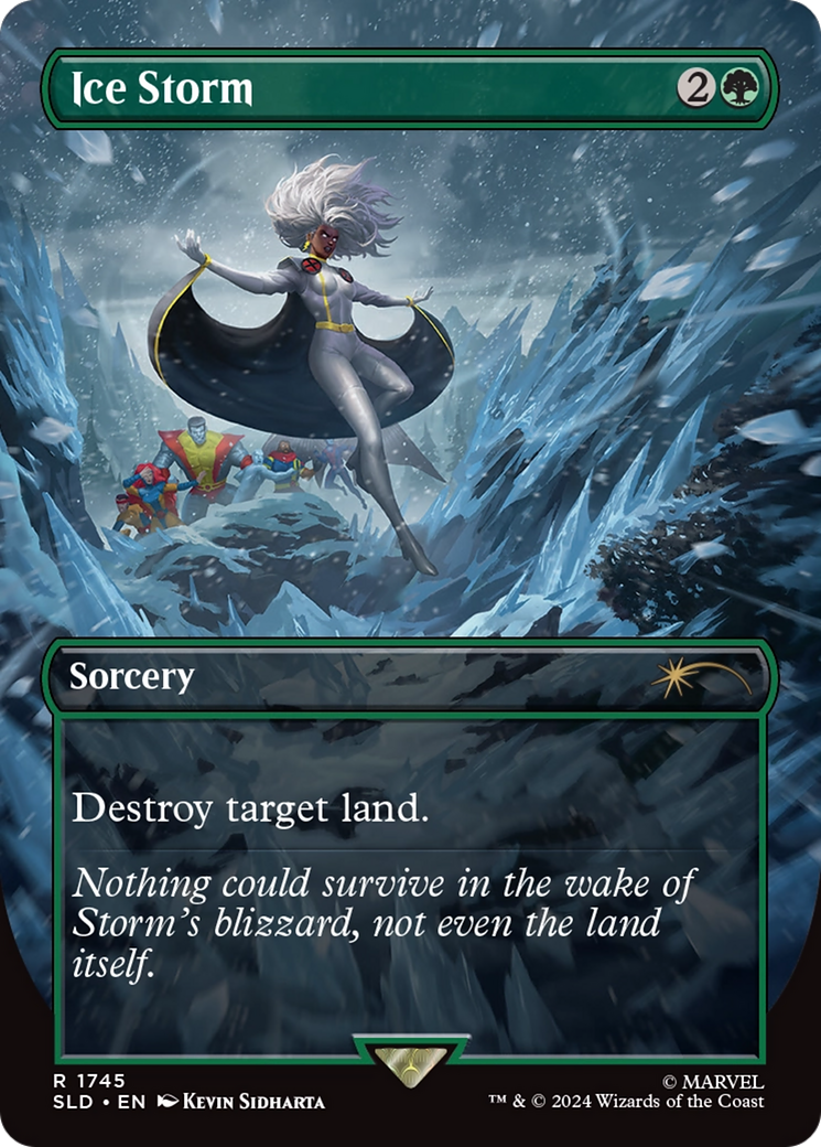 Ice Storm (Borderless) [Secret Lair Drop]