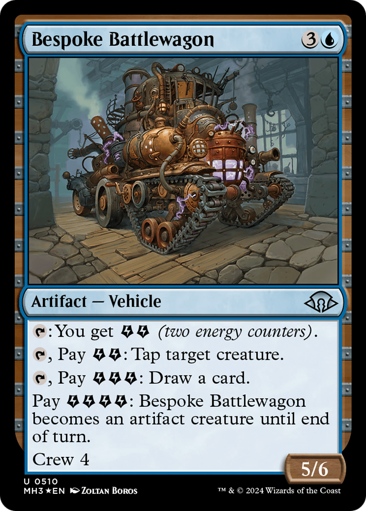 Bespoke Battlewagon (Ripple Foil) - Modern Horizons 3 Foil