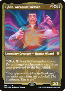 Ghen, Arcanum Weaver (Foil Etched) [Commander Legends] Foil