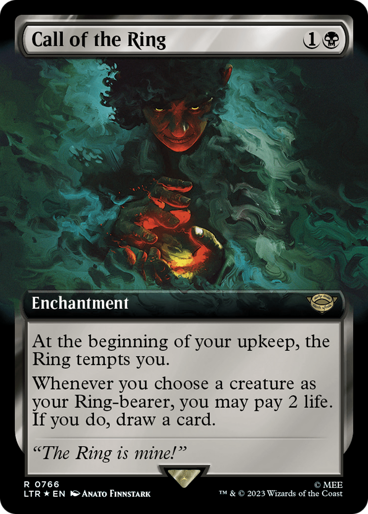 Call of the Ring (Extended Art) (Surge Foil) - The Lord of the Rings: Tales of Middle-earth: (Extended Art) Foil