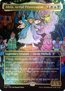 Alela, Artful Provocateur (1630) (Rainbow Foil) [Secret Lair Drop] (Borderless) Foil