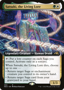 Satsuki, the Living Lore (Extended Art) [Kamigawa: Neon Dynasty]