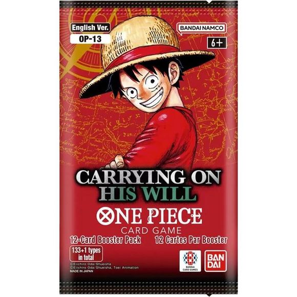 Carrying On His Will Booster Pack - One Piece (OP13)