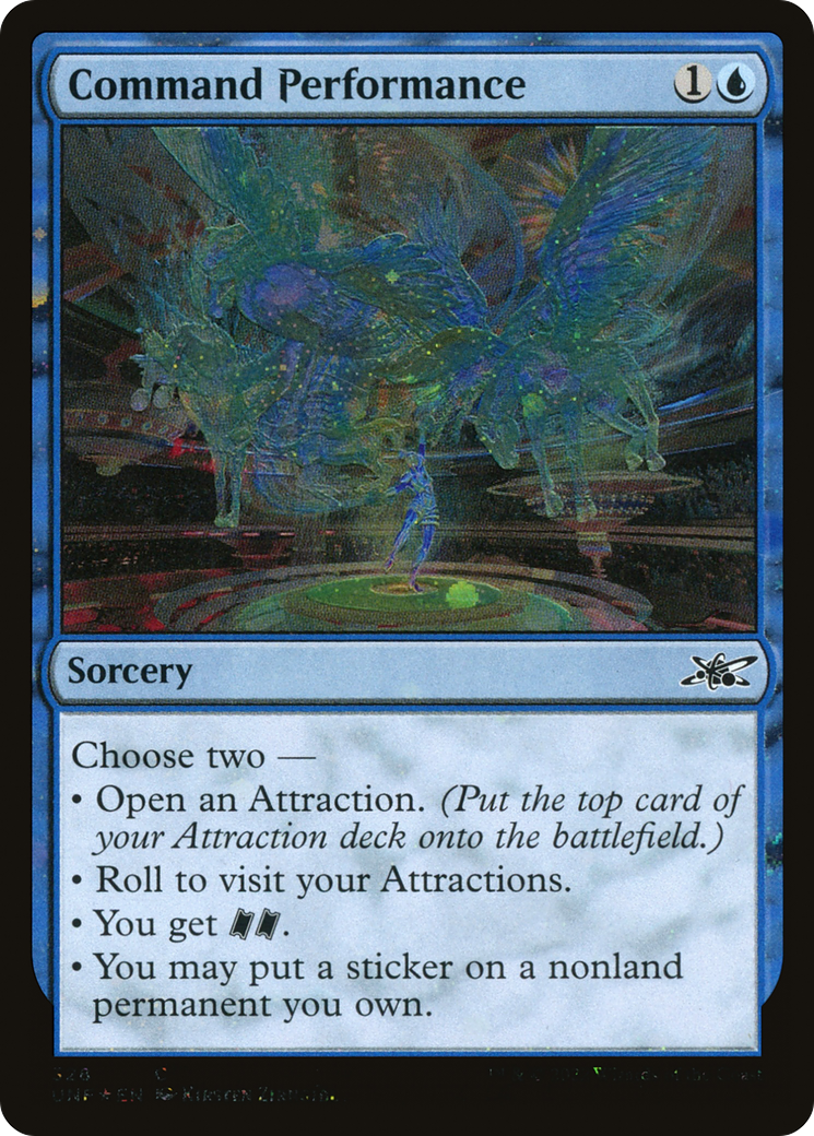 Command Performance (Galaxy Foil) [Unfinity] Foil