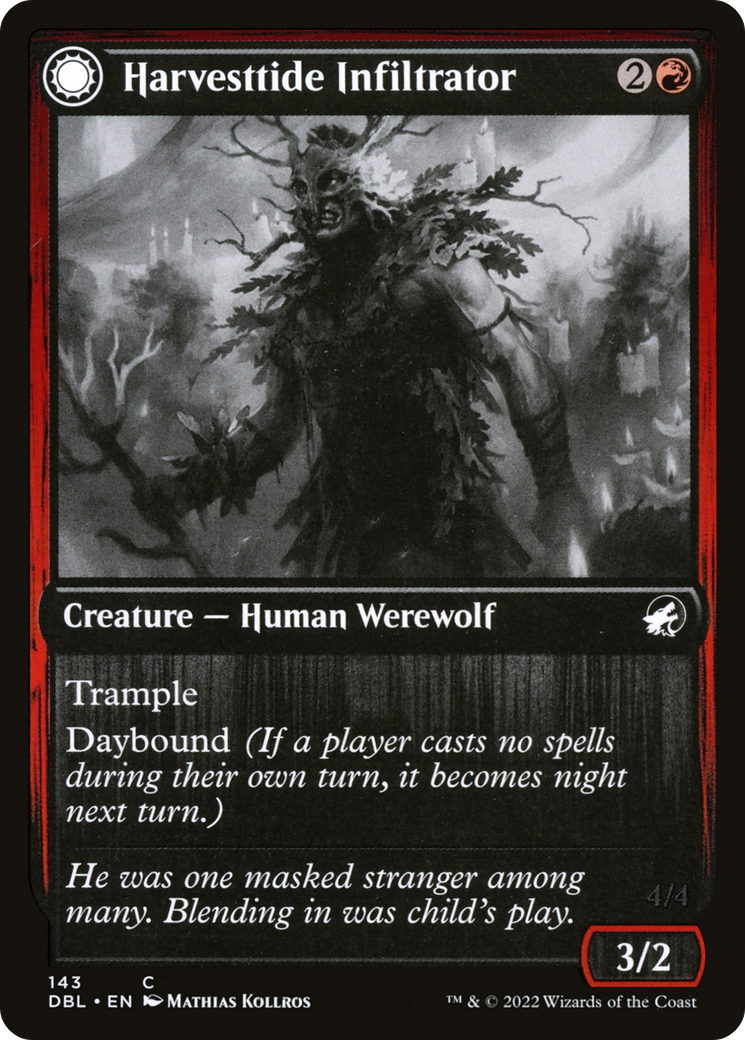 Harvesttide Infiltrator: (Double Faced Transform) [Innistrad: Double Feature]