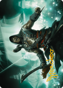 Adewale, Breaker of Chains Art Card (Gold-Stamped Signature) - Assassin's Creed Art Series (Borderless)