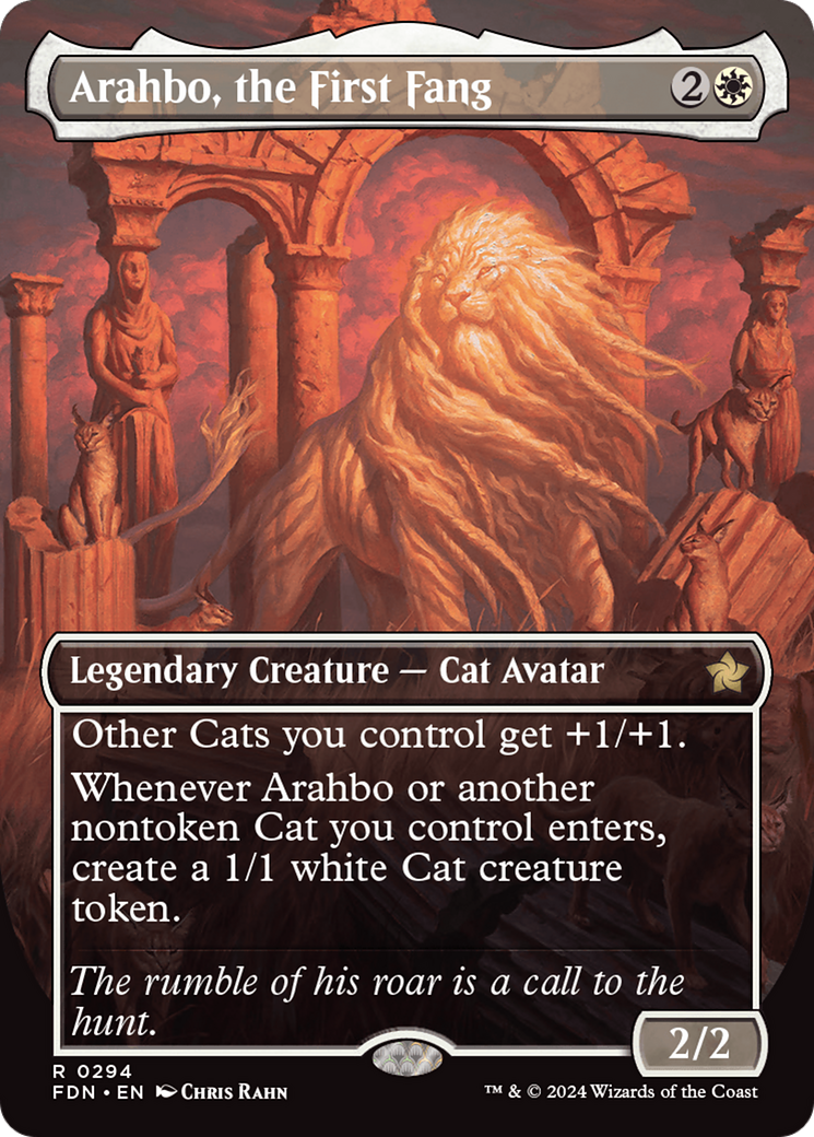 Arahbo, the First Fang (Borderless) - Foundations