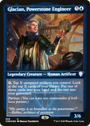Glacian, Powerstone Engineer (Foil Etched) [Commander Legends] Foil