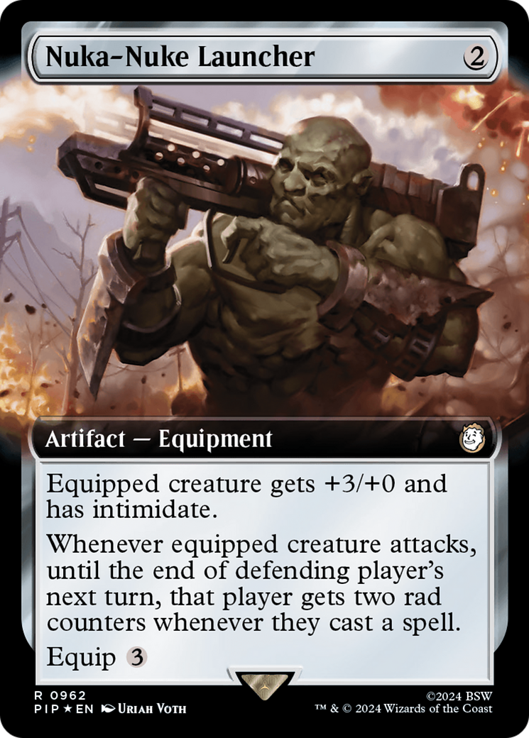 Nuka-Nuke Launcher (Extended Art) (Surge Foil) - [Fallout]: (Extended Art) Foil
