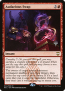 Audacious Swap - New Capenna Commander Promos Foil
