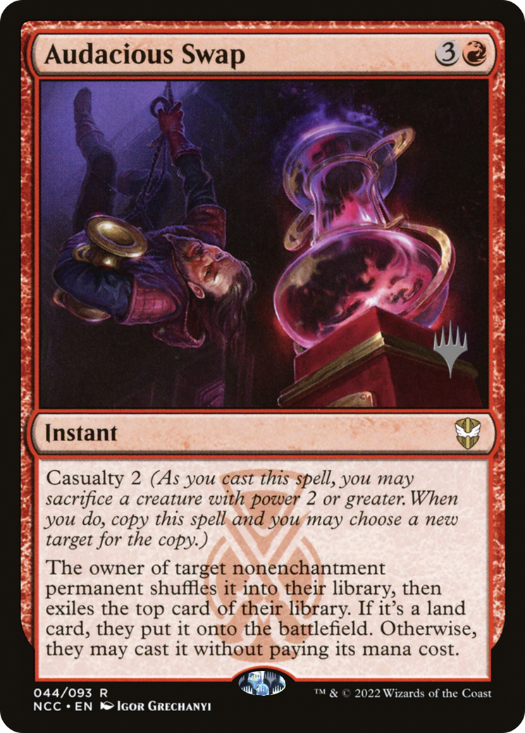 Audacious Swap - New Capenna Commander Promos Foil