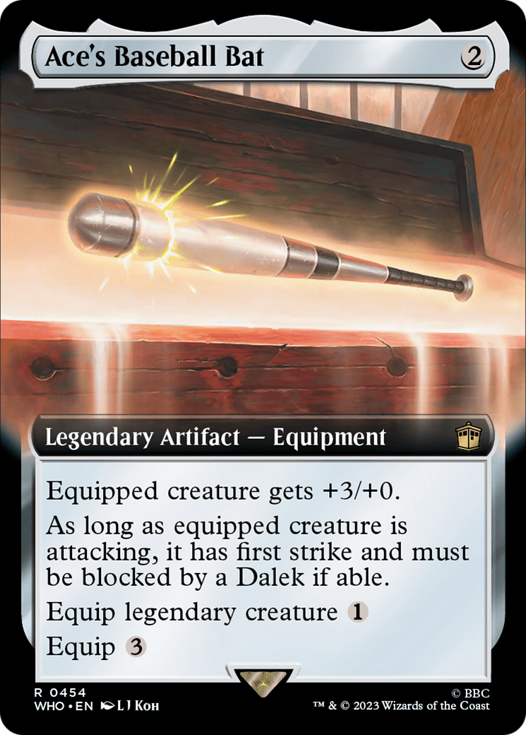 Ace's Baseball Bat (Extended Art) - Doctor Who: (Extended Art)