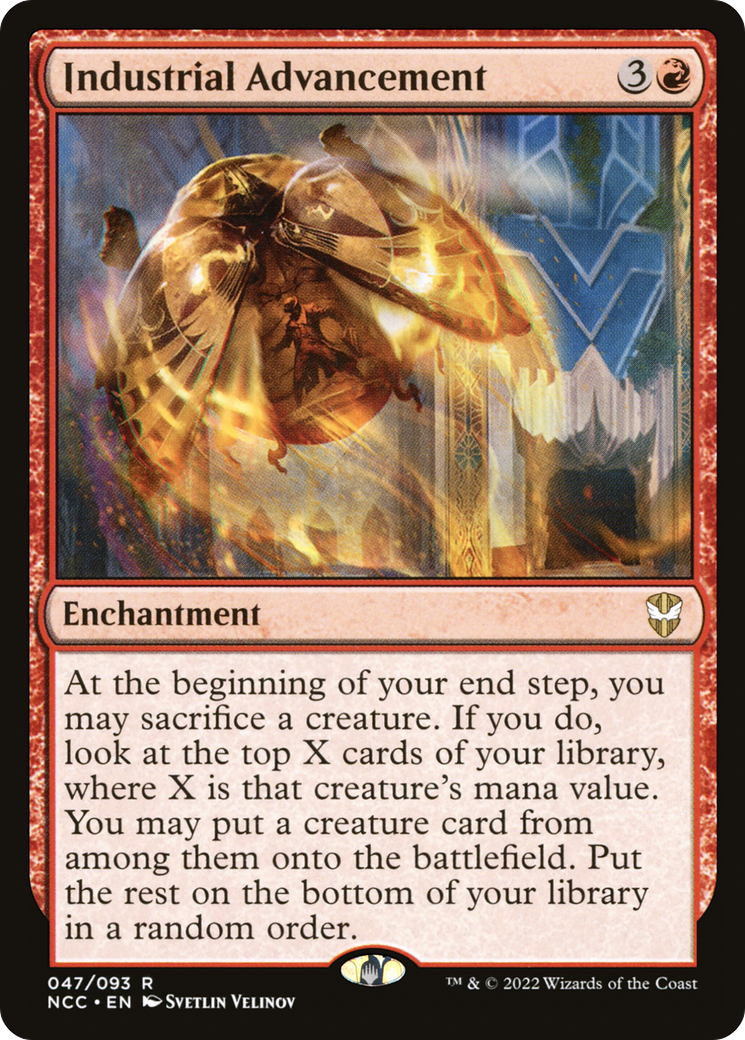 Industrial Advancement [New Capenna Commander]