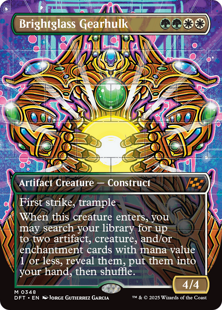 Brightglass Gearhulk (Borderless) - Aetherdrift