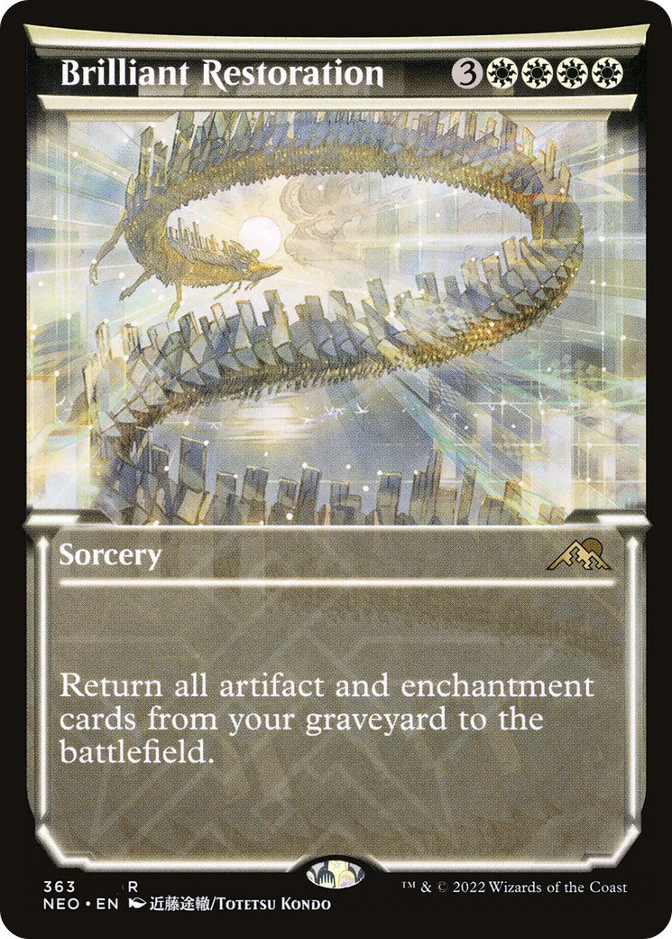 Brilliant Restoration (Showcase) - Kamigawa: Neon Dynasty: (Showcase)