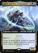 Adrix and Nev, Twincasters (Extended Art) - Commander 2021: (Extended Art)