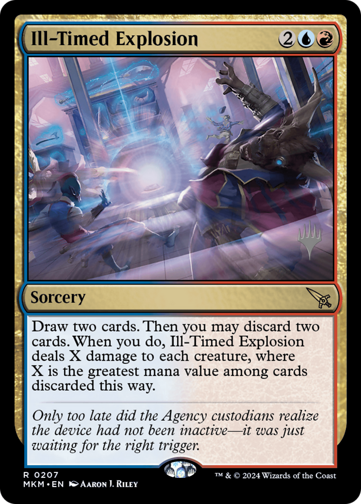 Ill-Timed Explosion [Murders at Karlov Manor Promos]