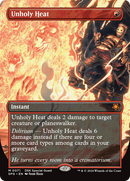 Unholy Heat (Borderless) [Duskmourn: House of Horror Special Guests]