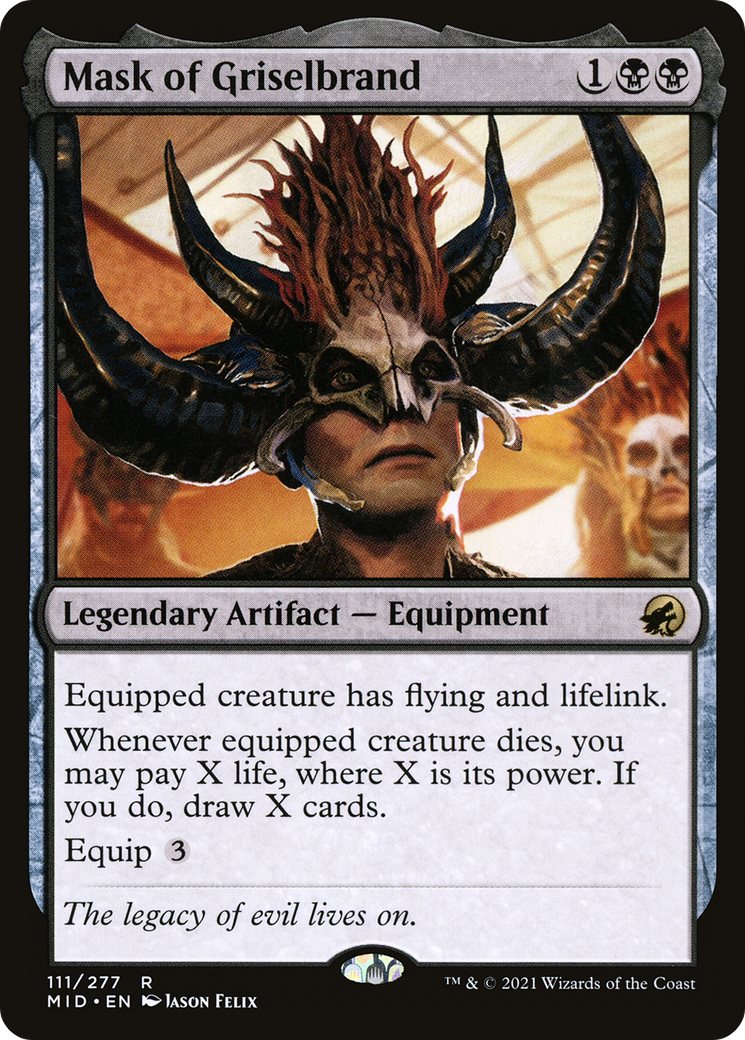 Mask of Griselbrand - [Innistrad: Midnight Hunt]