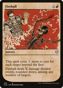 Fireball (Showcase): (Showcase) [Commander Legends: Battle for Baldur's Gate]