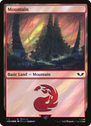 Mountain (315) (Surge Foil) [Warhammer 40,000]