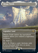 Minas Tirith (Borderless Alternate Art) (341) [The Lord of the Rings: Tales of Middle-Earth]