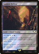 Sunken Hollow (Surge Foil) - [Warhammer 40,000 Commander] Foil