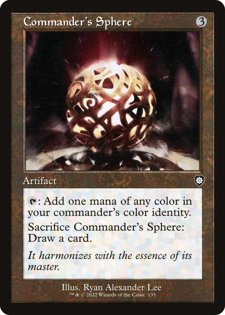 Commander's Sphere (Retro Frame) [The Brothers' War Commander]