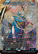 Mu Yanling, Wind Rider (Showcase) (Fracture Foil) - [Aetherdrift]: (Showcase) Foil