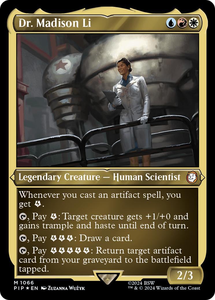 Dr. Madison Li (Display Commander) - Thick Stock [Fallout] Foil