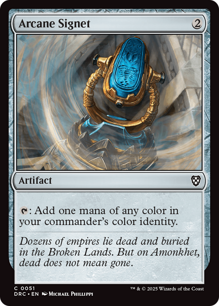 Arcane Signet - Commander: Aetherdrift