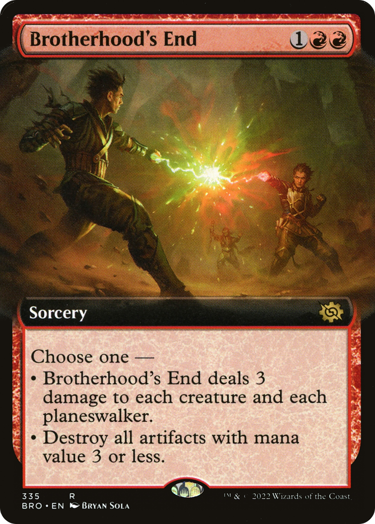 Brotherhood's End (Extended Art) - The Brothers' War: (Extended Art)