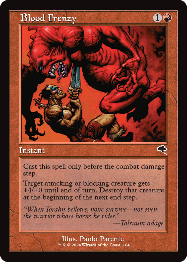 Blood Frenzy - The List