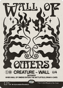 Wall of Omens [Secret Lair Drop]: (Showcase) (Borderless)