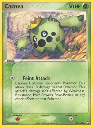 Cacnea - 46/108 [Power Keepers] - Reverse Holofoil
