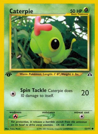 Caterpie 053 [Neo Discovery]  - 1st Edition
